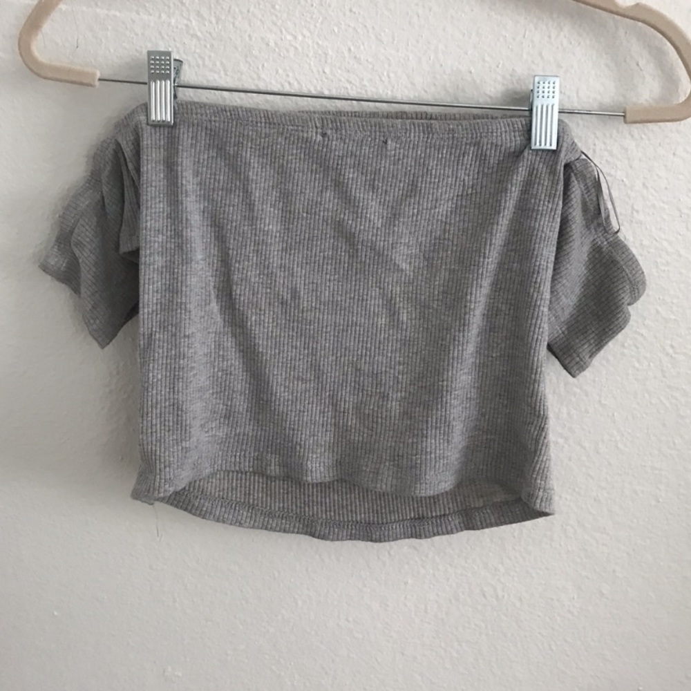 Ambiance Crop Top Off The Shoulder